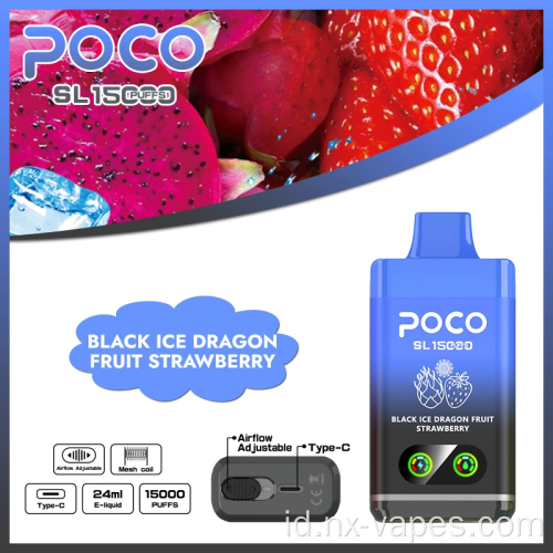 Poco sl 15000 puffs vape sekali pakai